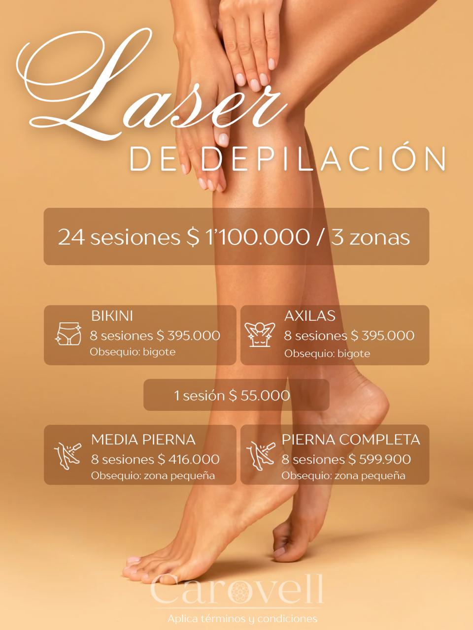 Promoción Junio - Láser de Depilación Carovell